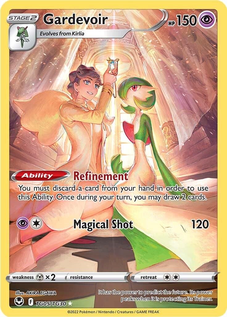 Silver Tempest Gardevoir Pokémon card